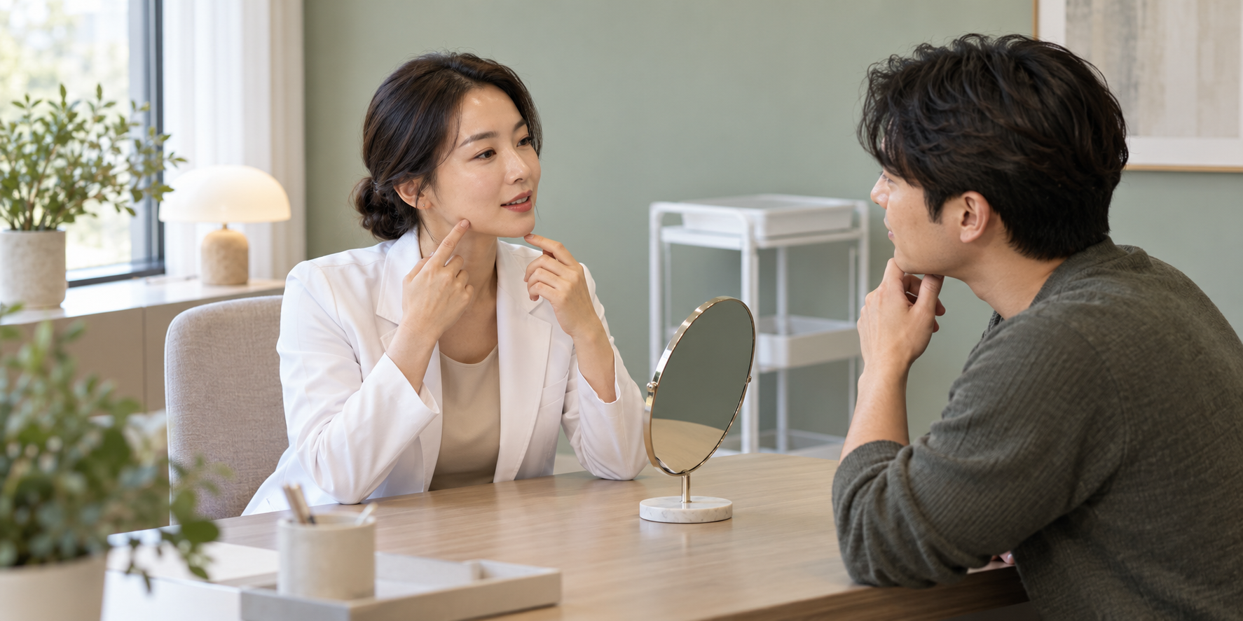 AI生成の説明用画像・実際のクリニックや患者の写真ではありません