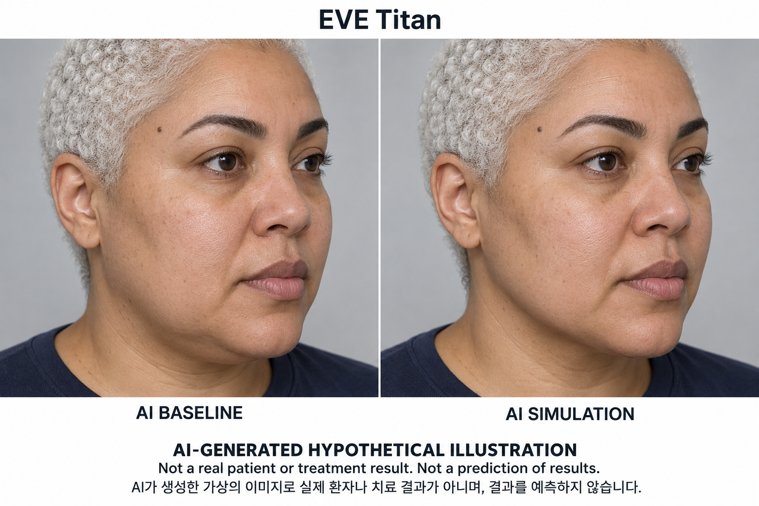 ภาพสมมติจาก AI ไม่ใช่ผู้ป่วยจริง ผลการรักษา หรือการคาดการณ์ — EVE Titan