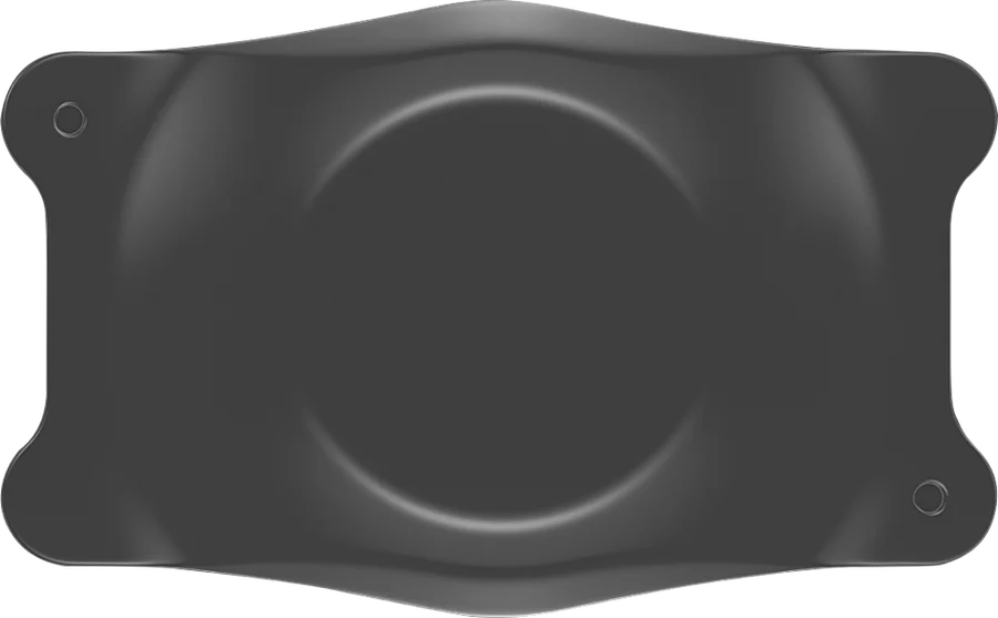 Illustration of an implantable vision-correction lens